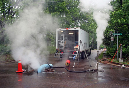 峰峰矿CIPP热固化修复技术